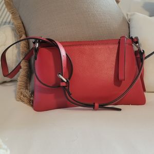 J Jill Pebbled Leather Handbag